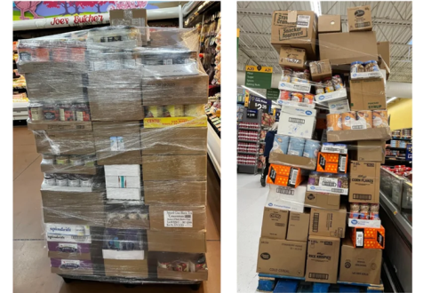 Mixed case pallets